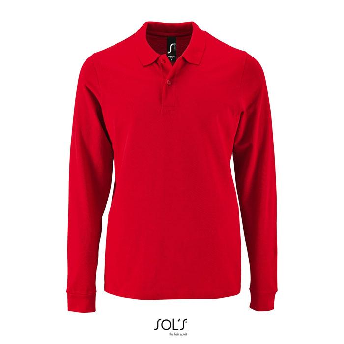 PERFECT MEN LSL POLO 180g (S02087-RD-3XL)
