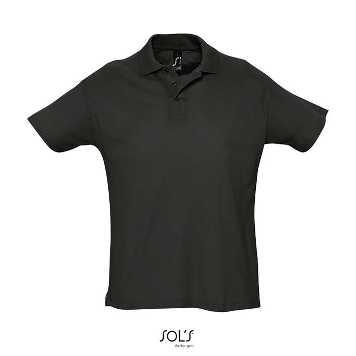 SUMMER II MEN POLO 170g (S11342-BK-3XL)