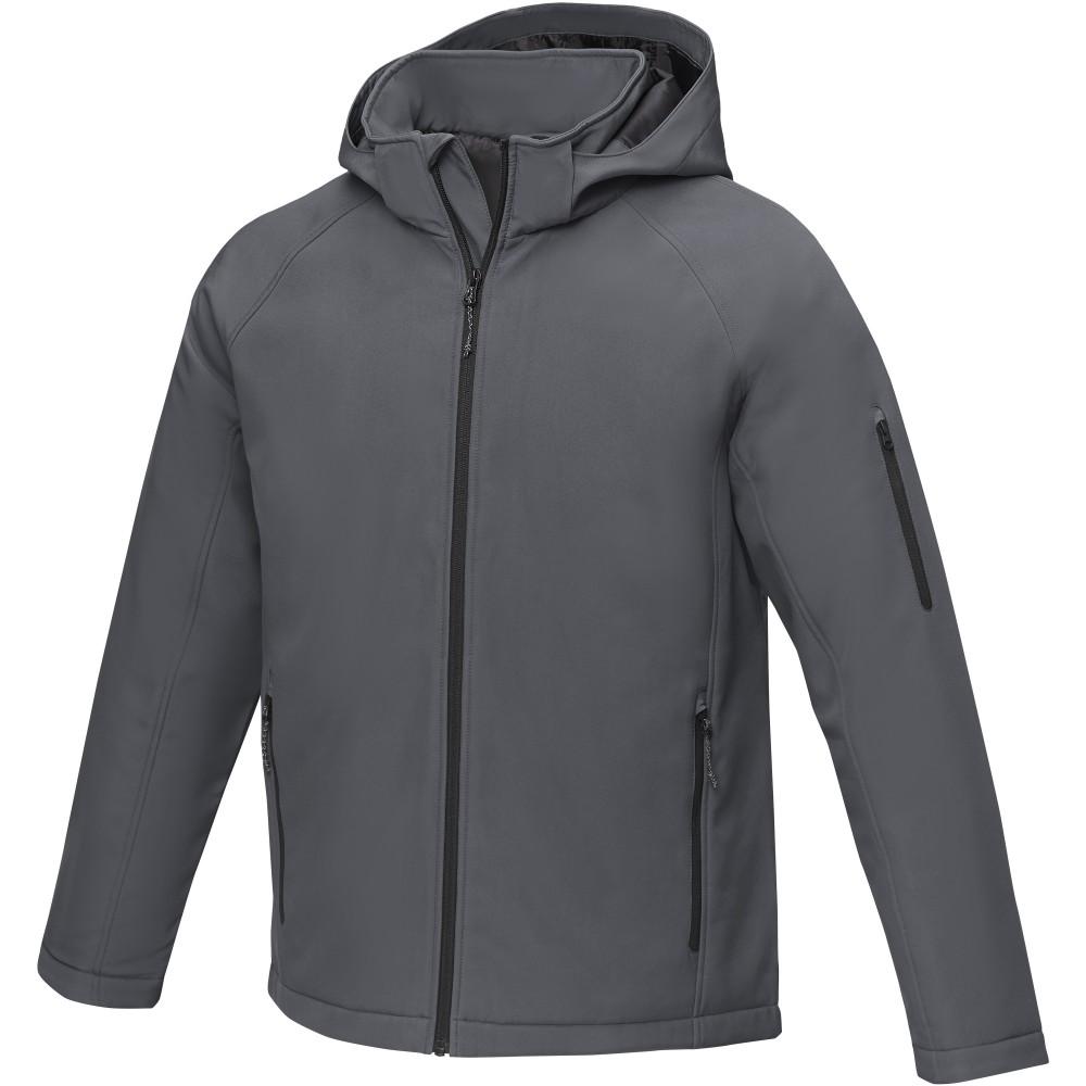 Elevate Notus férfi bélelt softshell dzseki, szürke, M