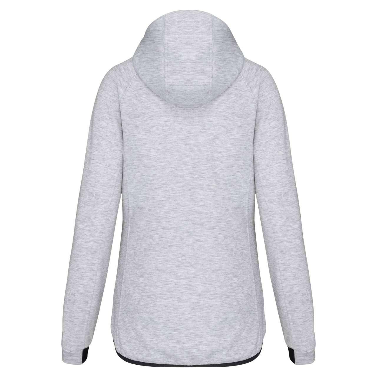 LADIES’ HOODED SWEATSHIRT