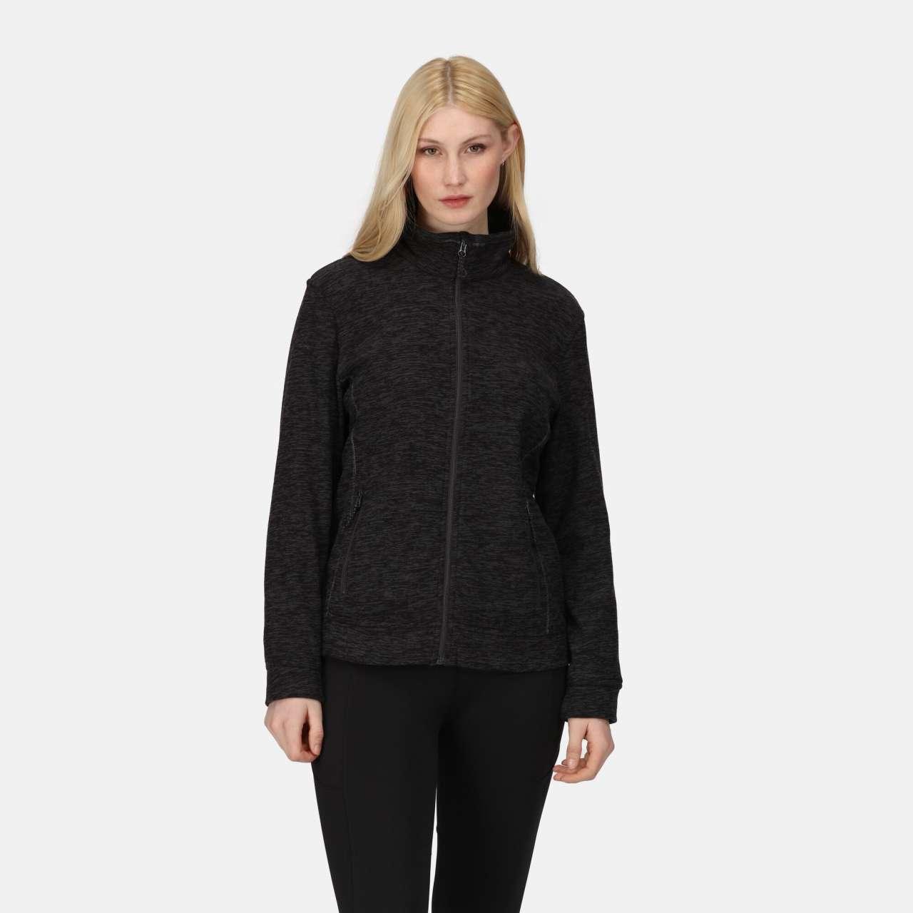 THORNLY WOMEN - FULL ZIP MARL FLEECE