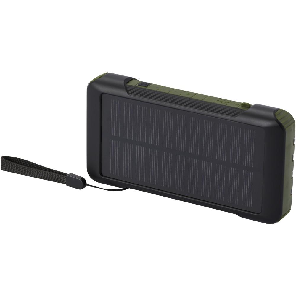 Soldy dinamós powerbank, 10000 mAh, sötétzöld