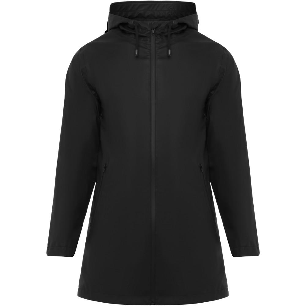 Roly Sitka női esőkabát, Solid black, L