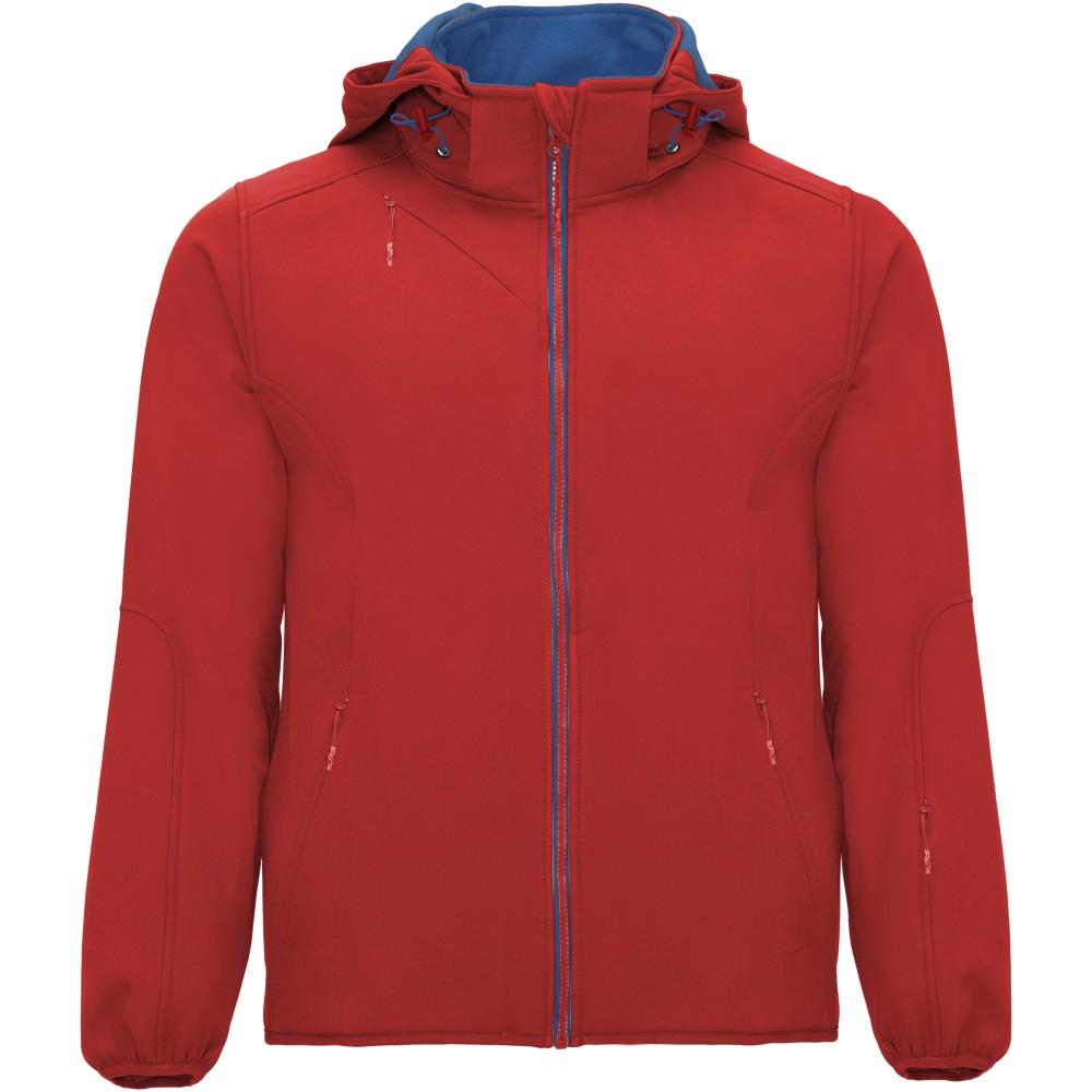 Roly Siberia uniszex softshell dzseki, Red, S