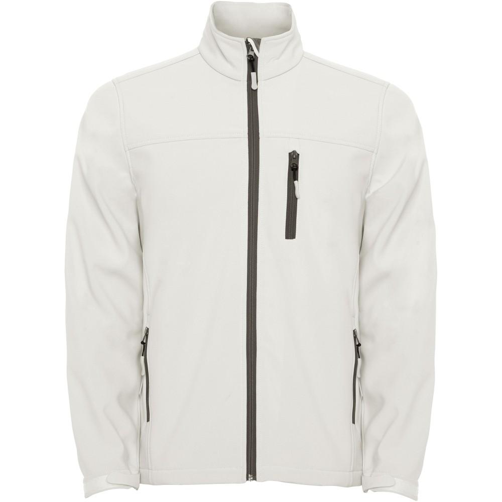 Roly Antartida férfi softshell dzseki, Pearl White, S