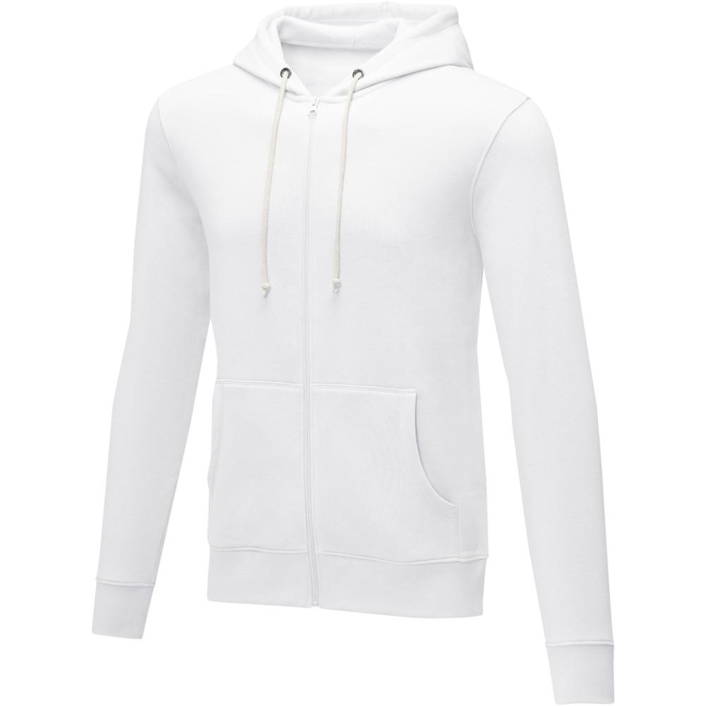 Elevate Theron férfi kapucnis pulóver, fehér, 4XL