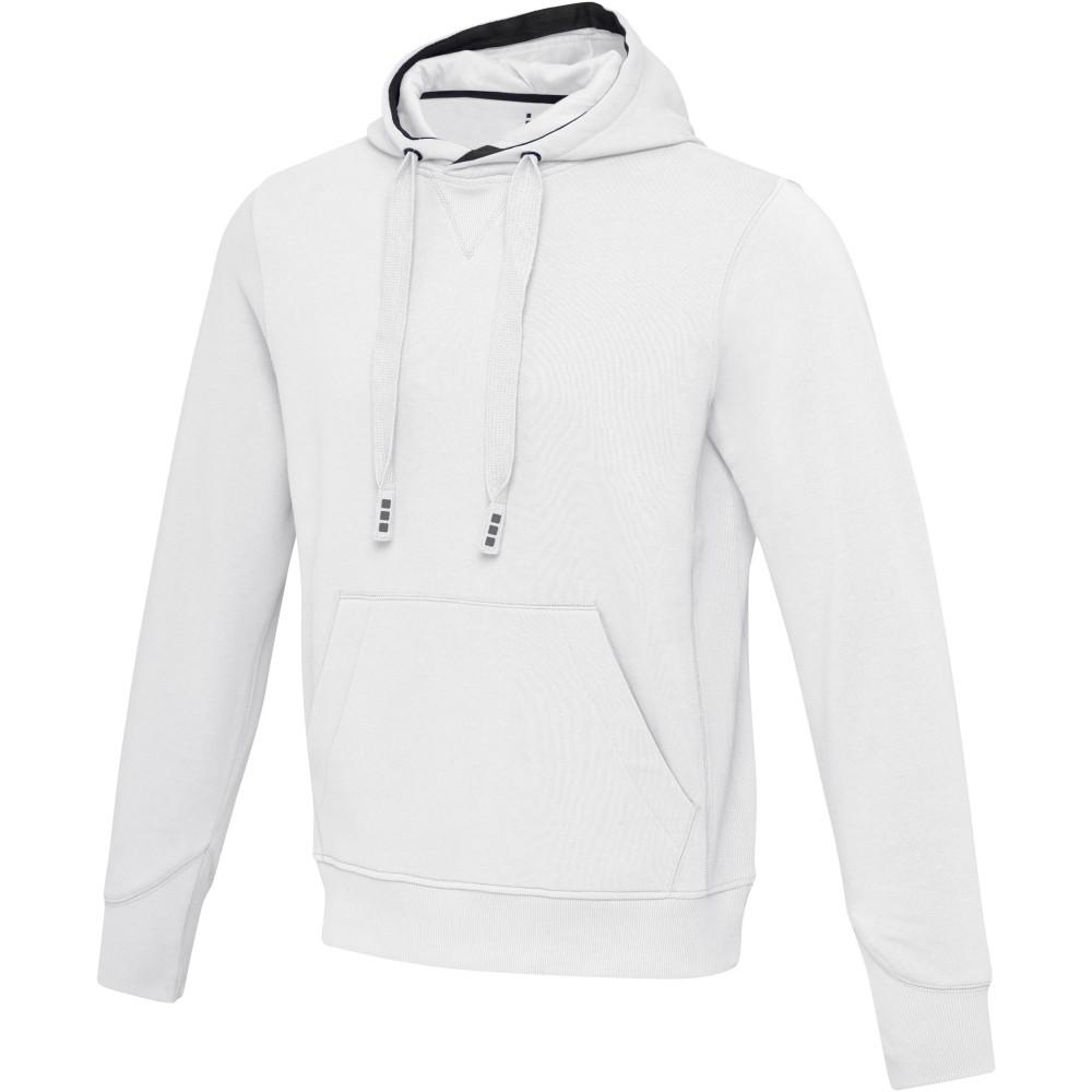 Elevate Laguna uniszex kapucnis pulóver, fehér, 2XL