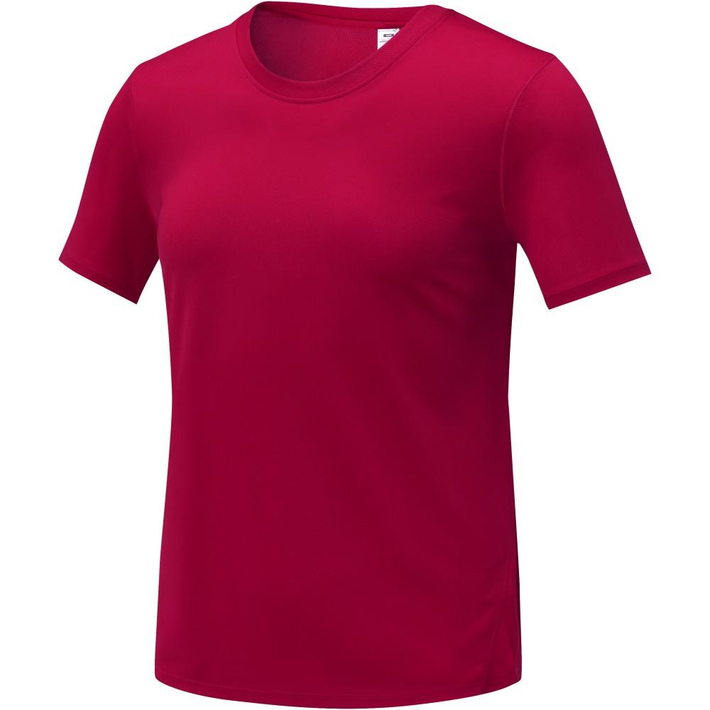 Elevate Kratos rövidujjú női cool fit póló, piros, 3XL