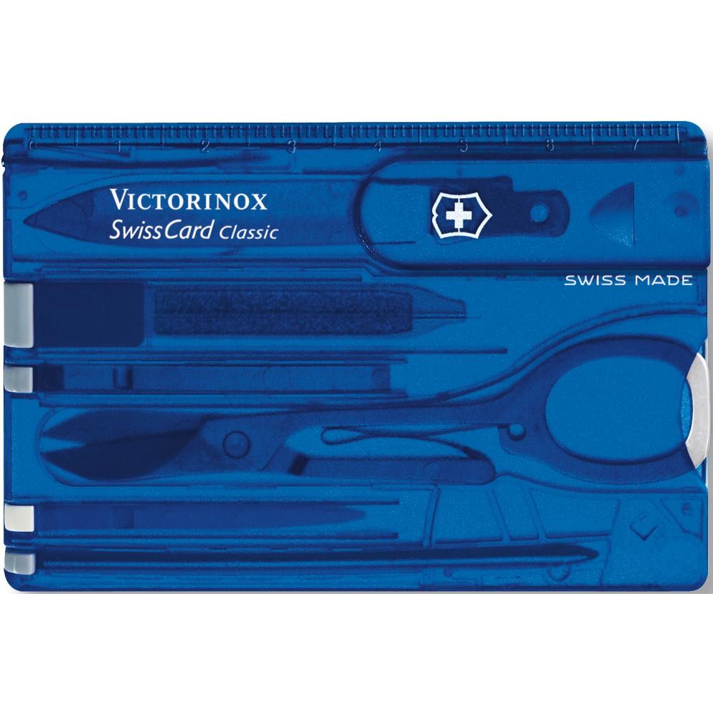 Victorinox SwissCard Classic többfunkciós szerszám, kék