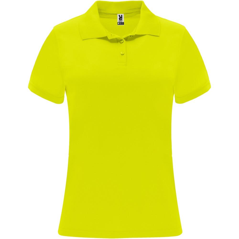 Roly Monzha női sportpóló, Fluor Yellow, M