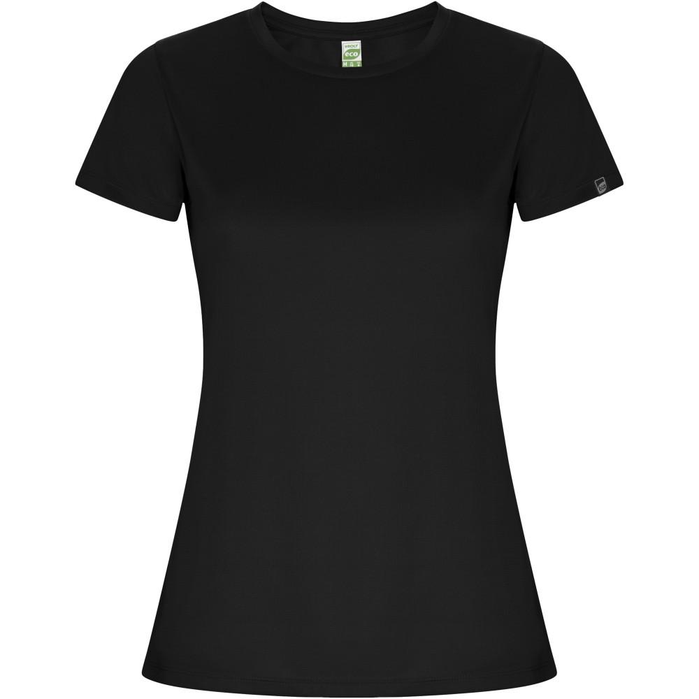 Roly Imola női sportpóló, Solid black, S