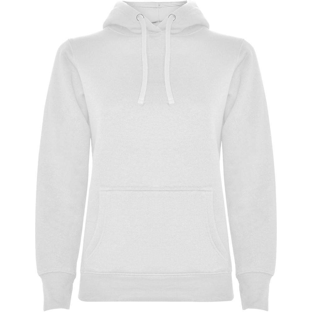 Roly Urban női kapucnis pulóver, White, XL
