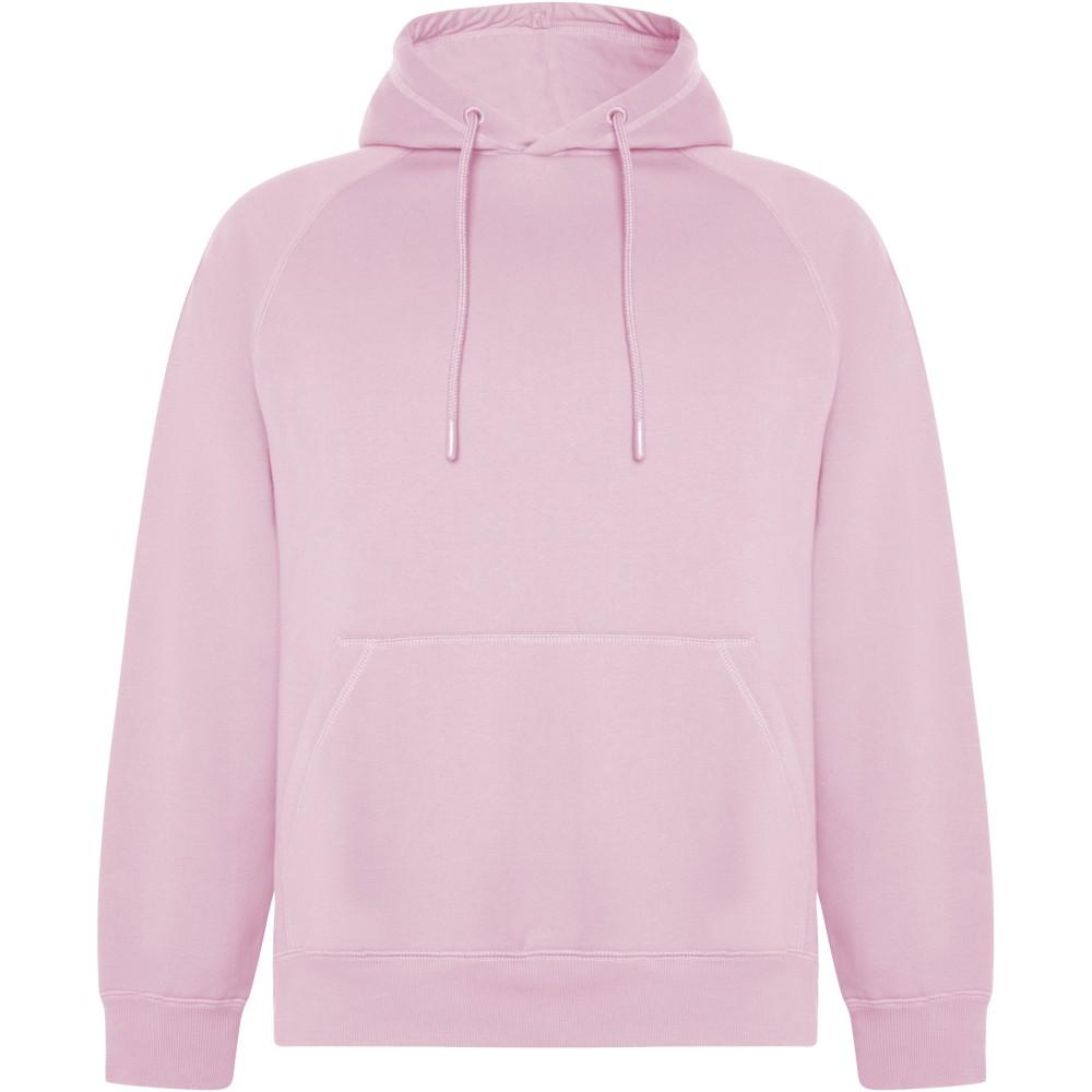Roly Vinson uniszex kapucnis pulóver, Light pink, XS