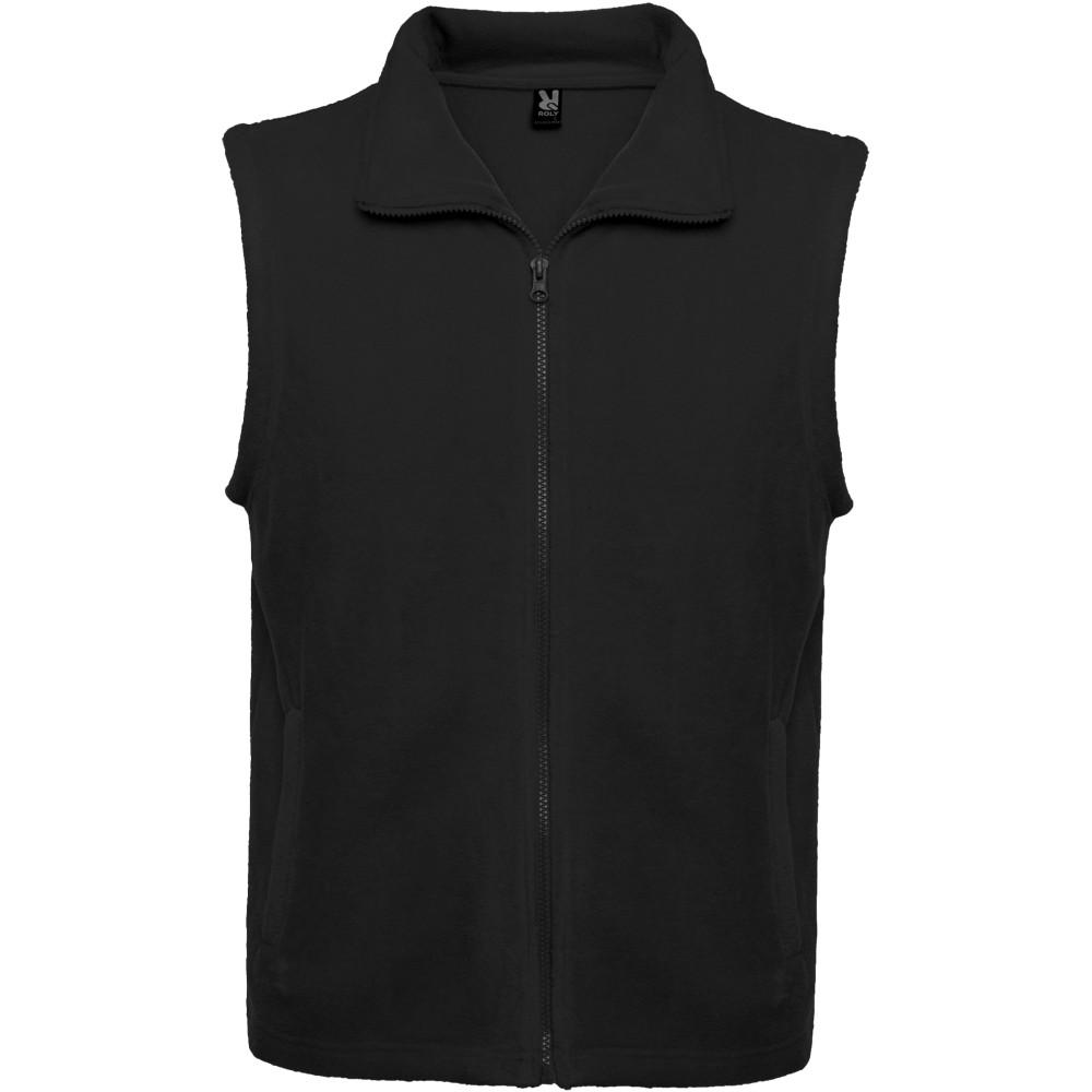 Roly Belaggio uniszex polármellény, Solid black, M