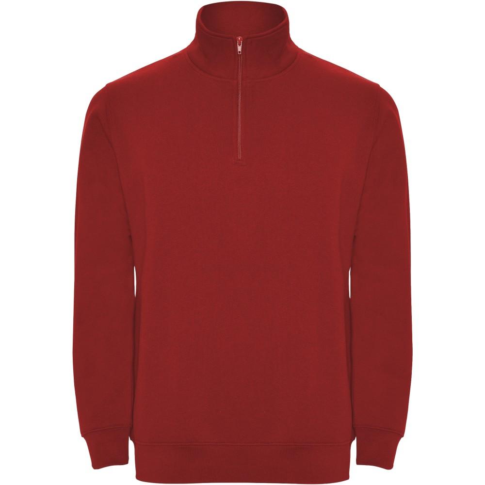 Roly Aneto negyedcipzáros pulóver, Red, 3XL