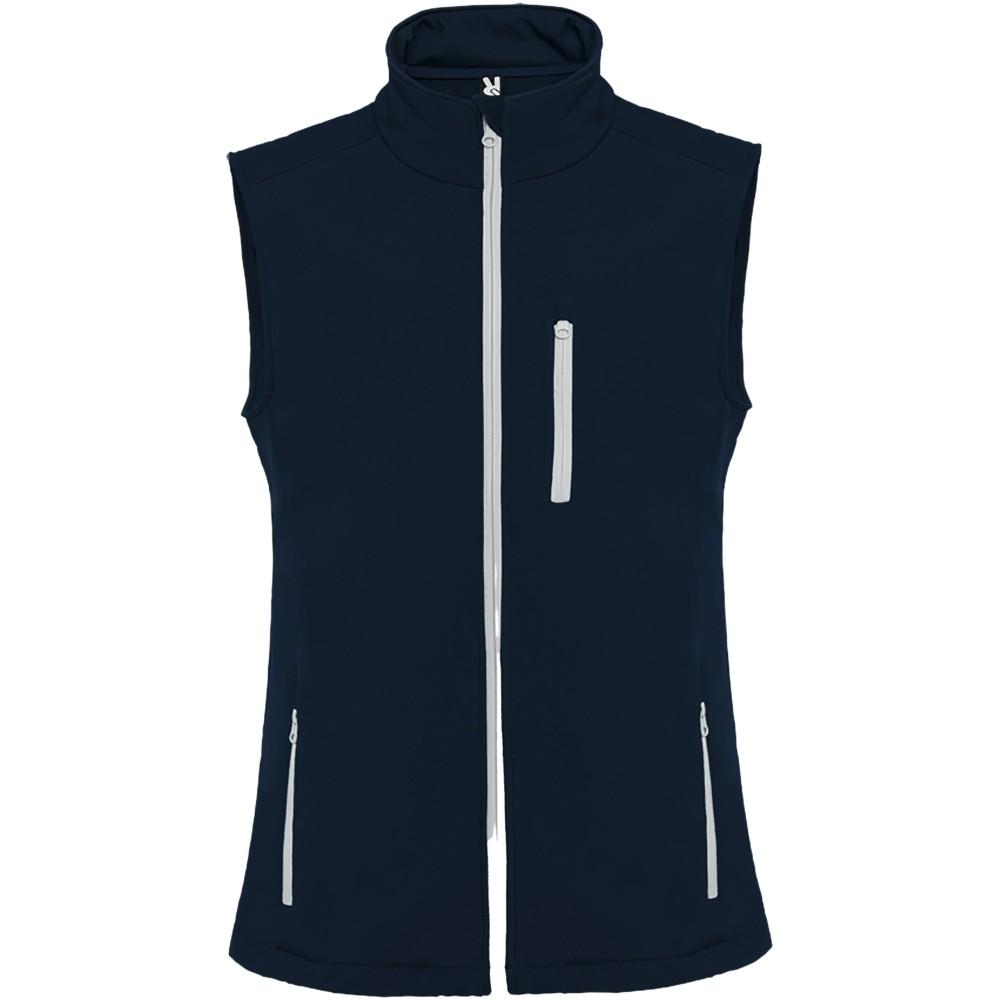 Roly Nevada uniszex softshell mellény, Navy Blue, 2XL