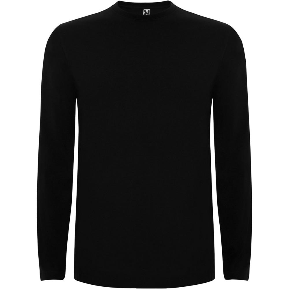 Roly Extreme férfi hosszúujjú póló, Solid black, 2XL