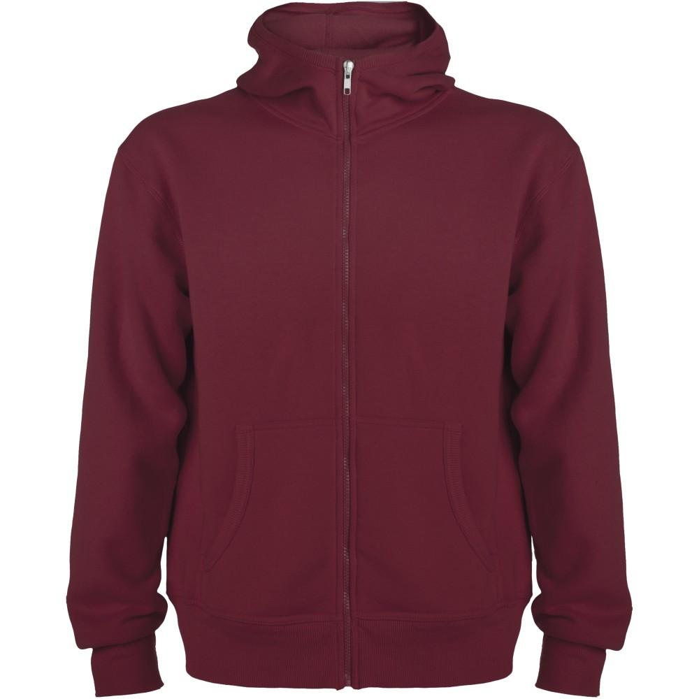Roly Montblanc uniszex kapucnis pulóver, Garnet, 3XL