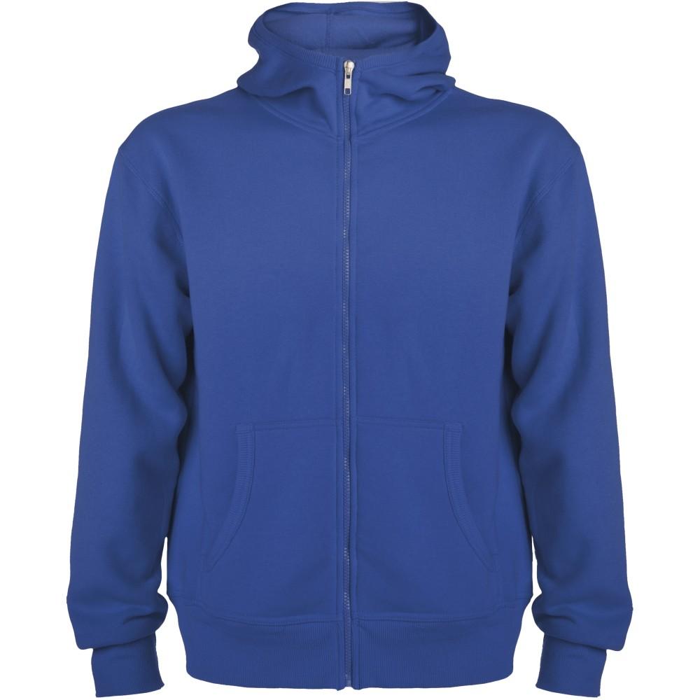 Roly Montblanc uniszex kapucnis pulóver, Royal, 2XL