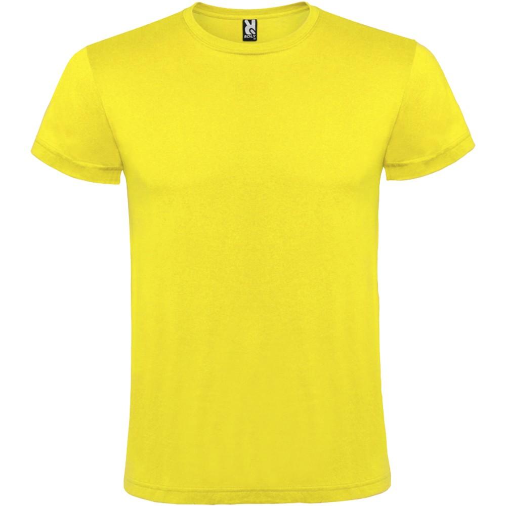 Roly Atomic uniszex pamutpóló, Yellow, L