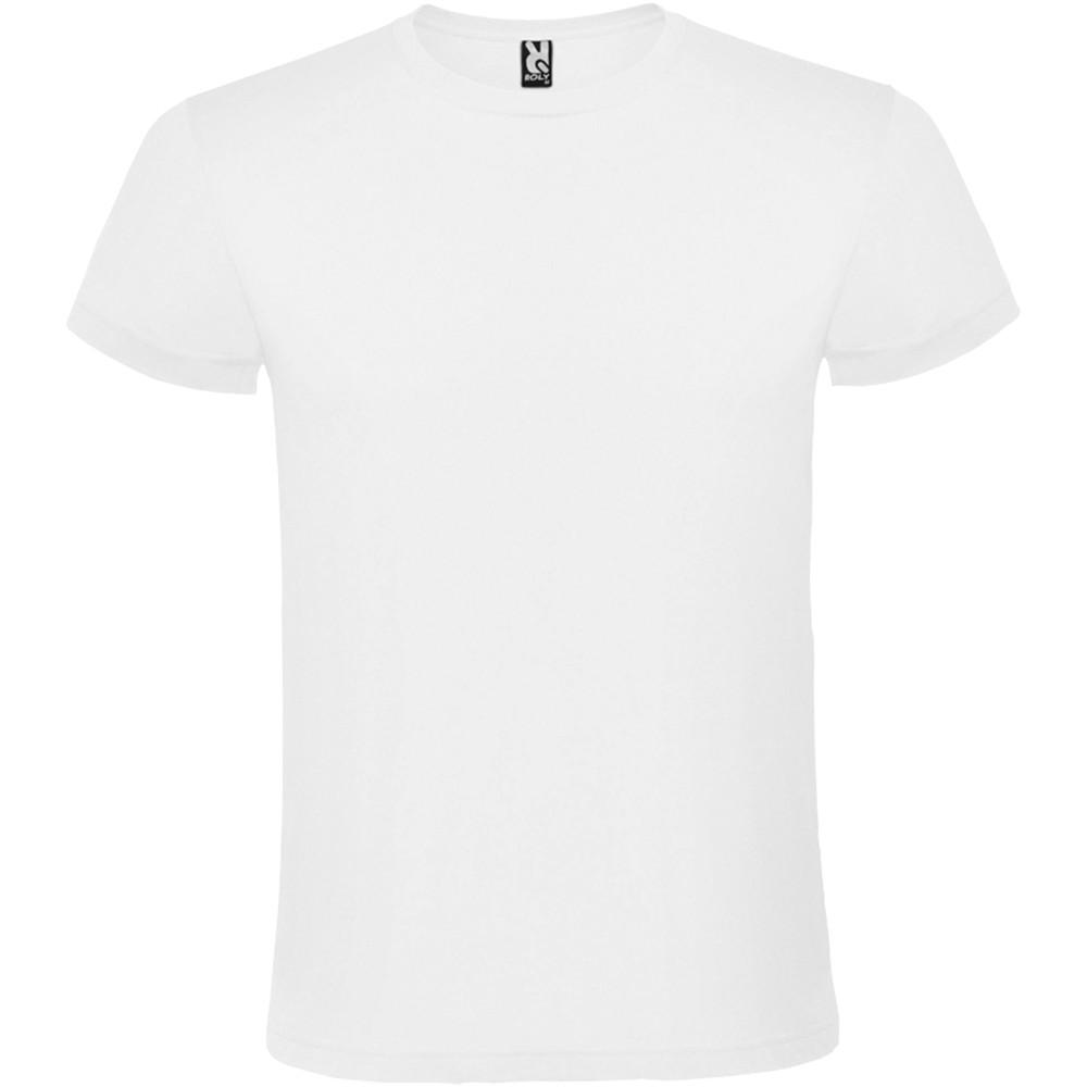 Roly Atomic uniszex pamutpóló, White, L