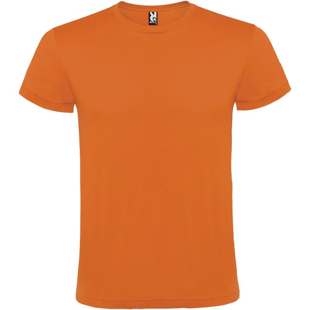 Roly Atomic uniszex pamutpóló, Orange, XL