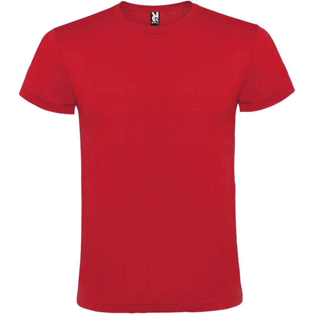 Roly Atomic uniszex pamutpóló, Red, XL