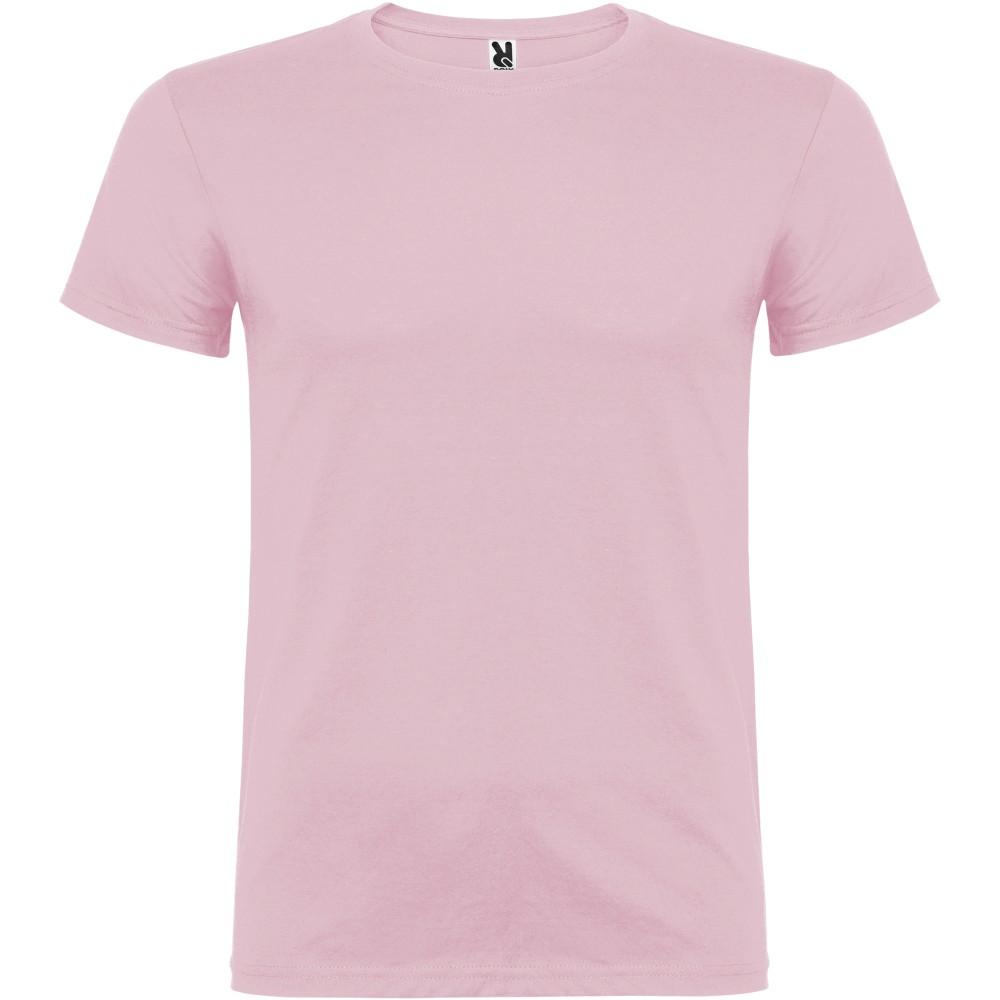 Roly Beagle férfi pamutpóló, Light pink, 3XL