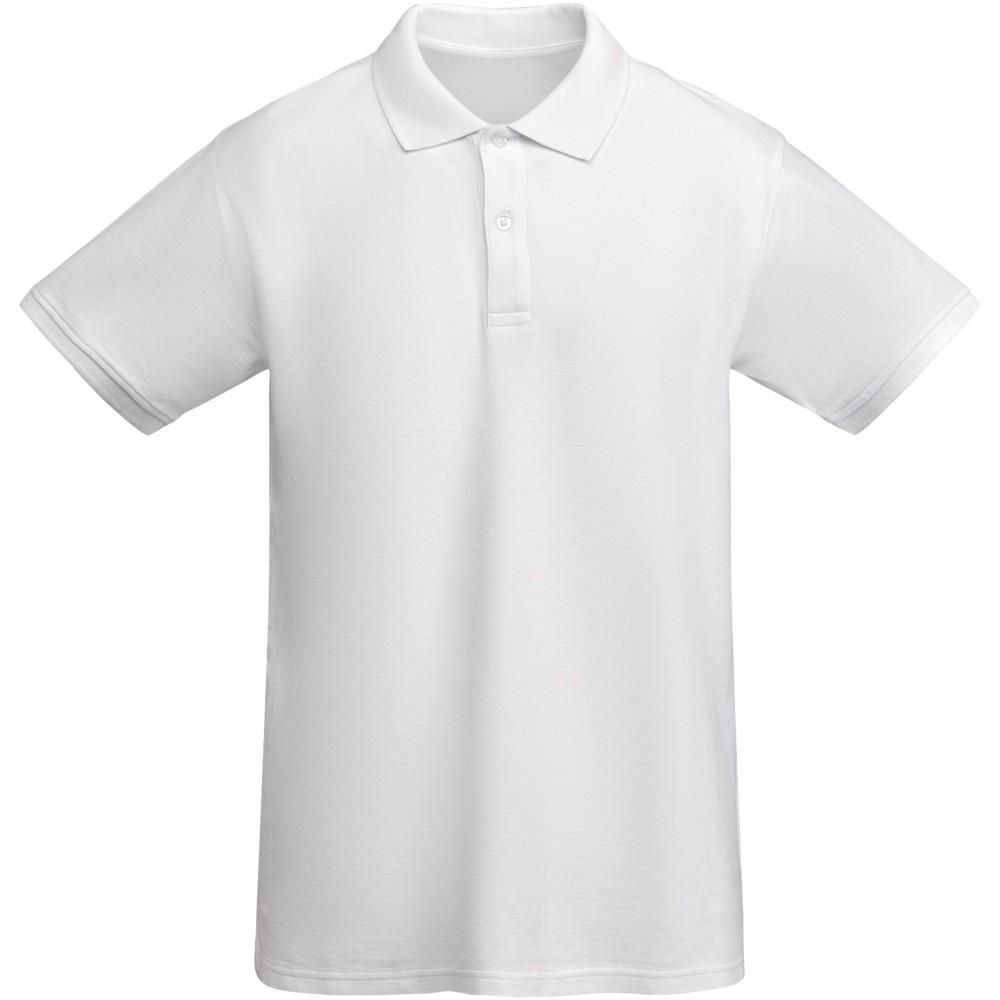 Roly Prince organikus pamut férfi póló, White, 3XL