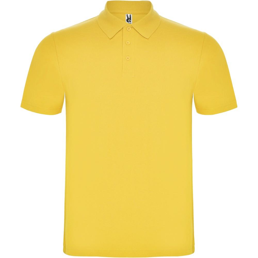 Roly Austral uniszex pamutpóló, Yellow, 3XL