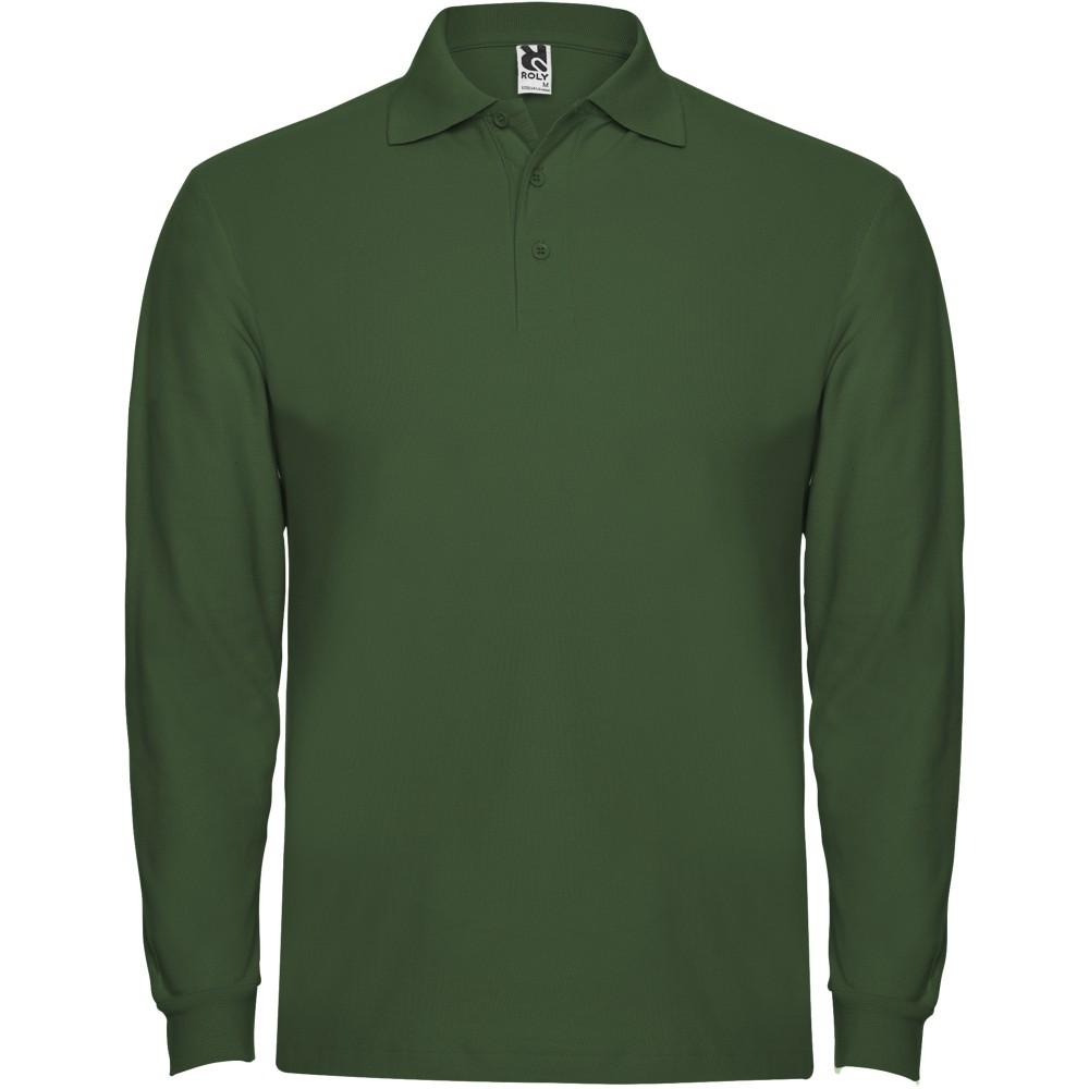 Roly Estrella hosszúujjú férfi póló, Bottle green, 2XL