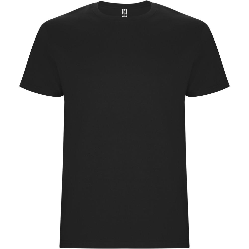 Roly Stafford férfi pamutpóló, Solid black, 2XL