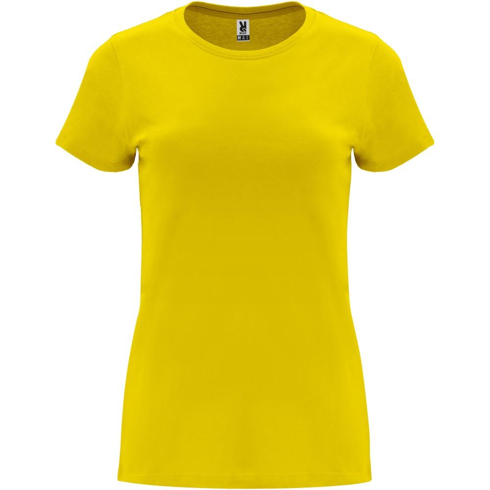 Roly Capri női pamutpóló, Yellow, L