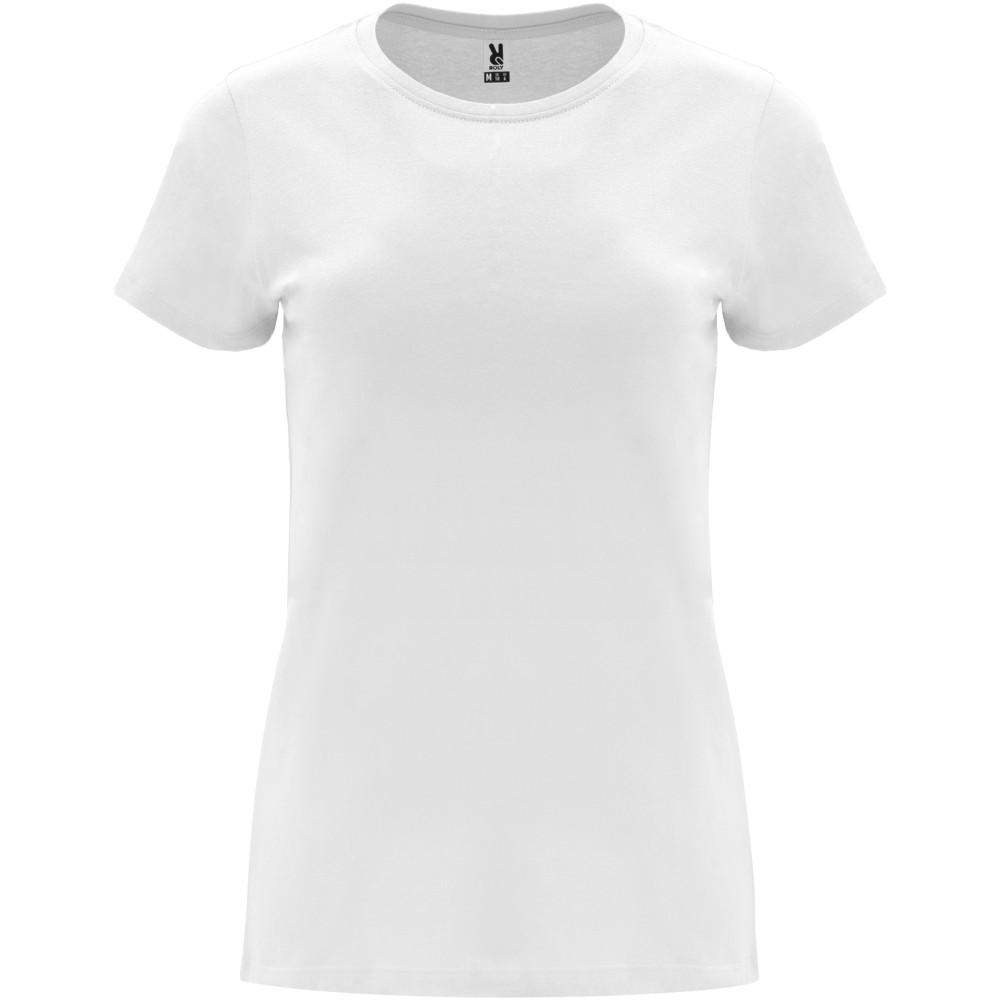 Roly Capri női pamutpóló, White, S