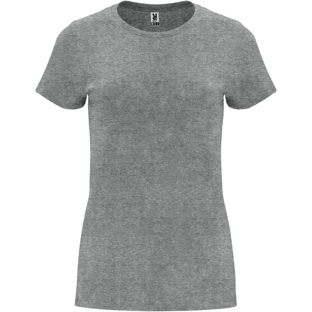 Roly Capri női pamutpóló, Marl Grey, XL