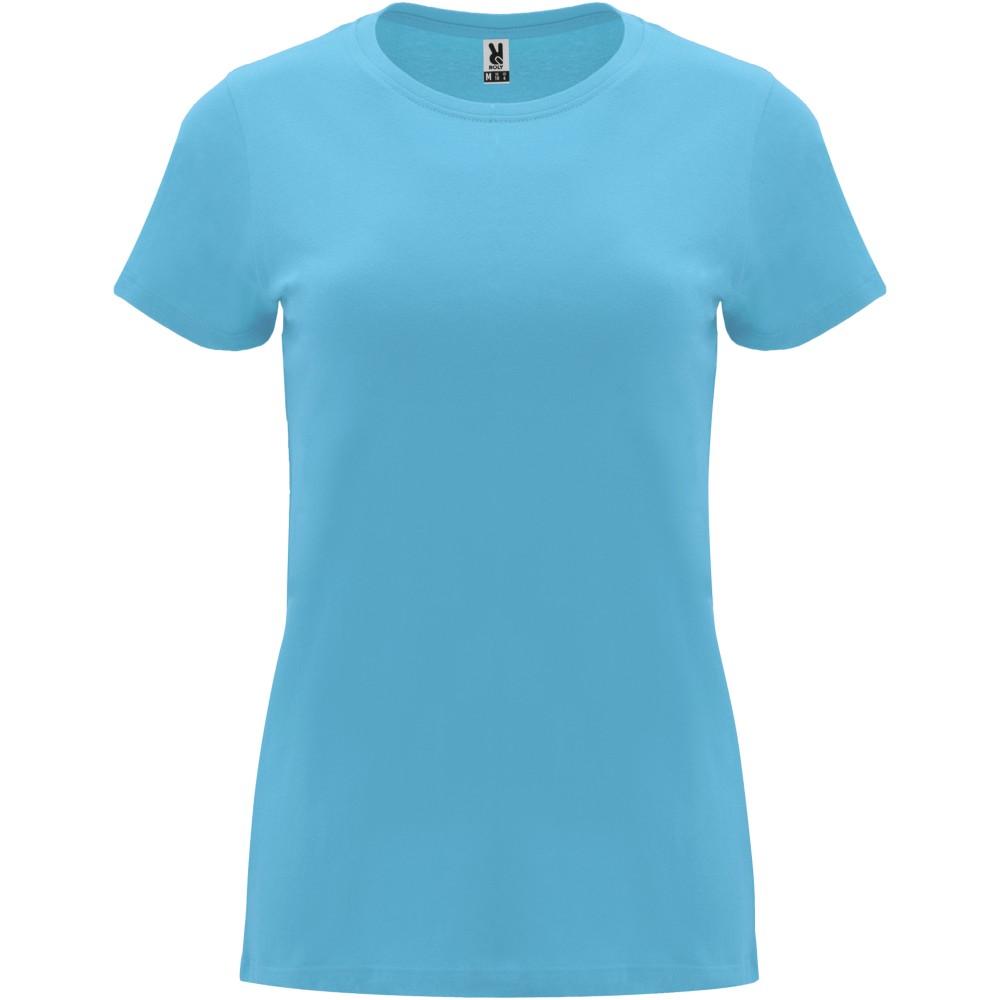 Roly Capri női pamutpóló, Turquois, 2XL