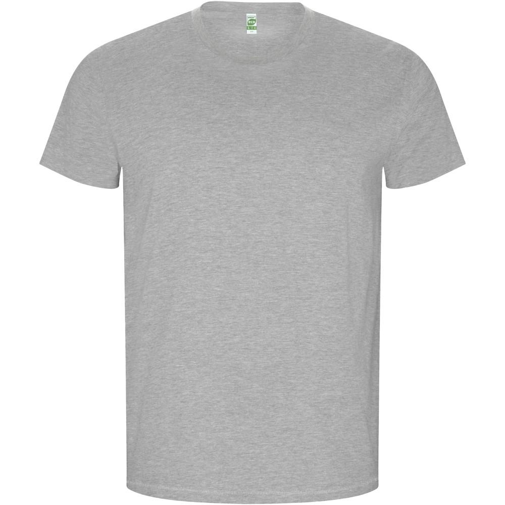 Roly Golden organikus pamut férfi póló, Marl Grey, 2XL