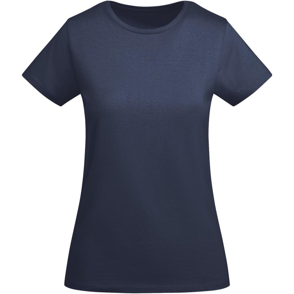 Roly Breda női organikus pamut póló, Navy Blue, S