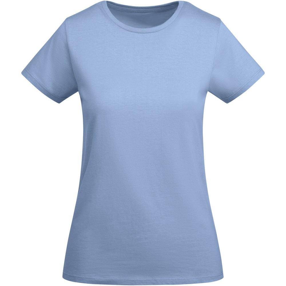 Roly Breda női organikus pamut póló, Sky blue, 2XL