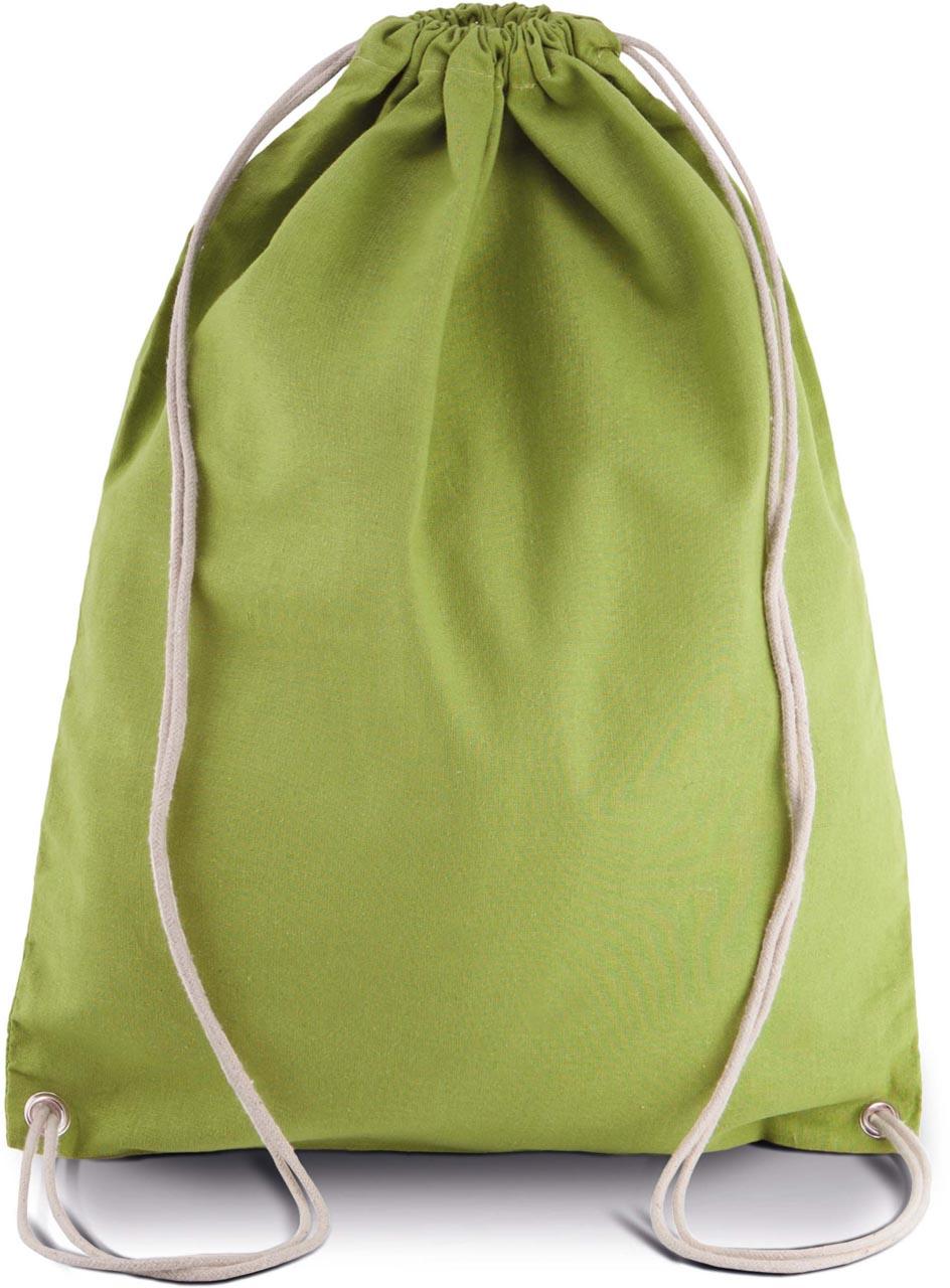 COTTON DRAWSTRING BACKPACK