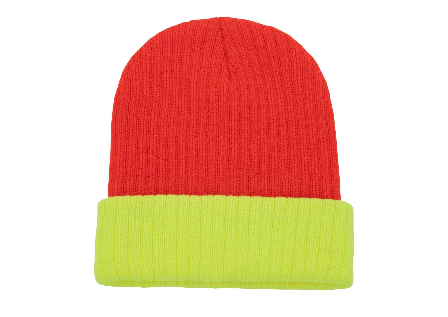 TWO-TONE KNITTED HAT - METZ