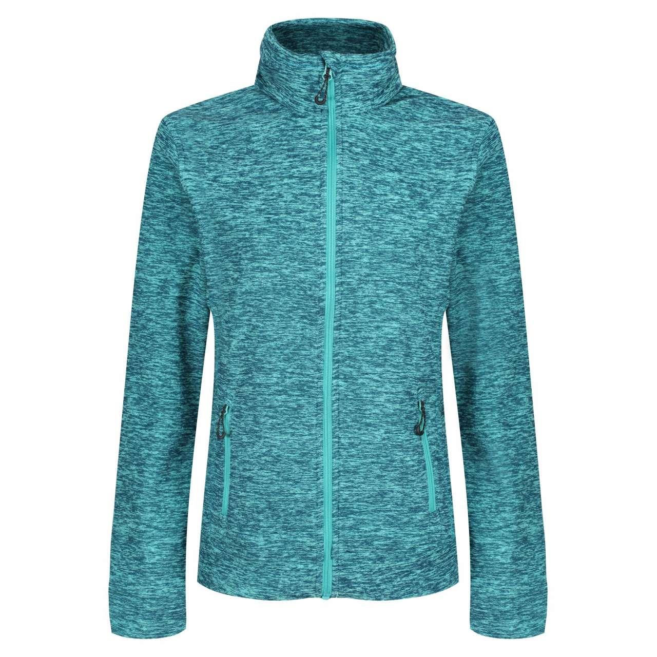 THORNLY WOMEN - FULL ZIP MARL FLEECE