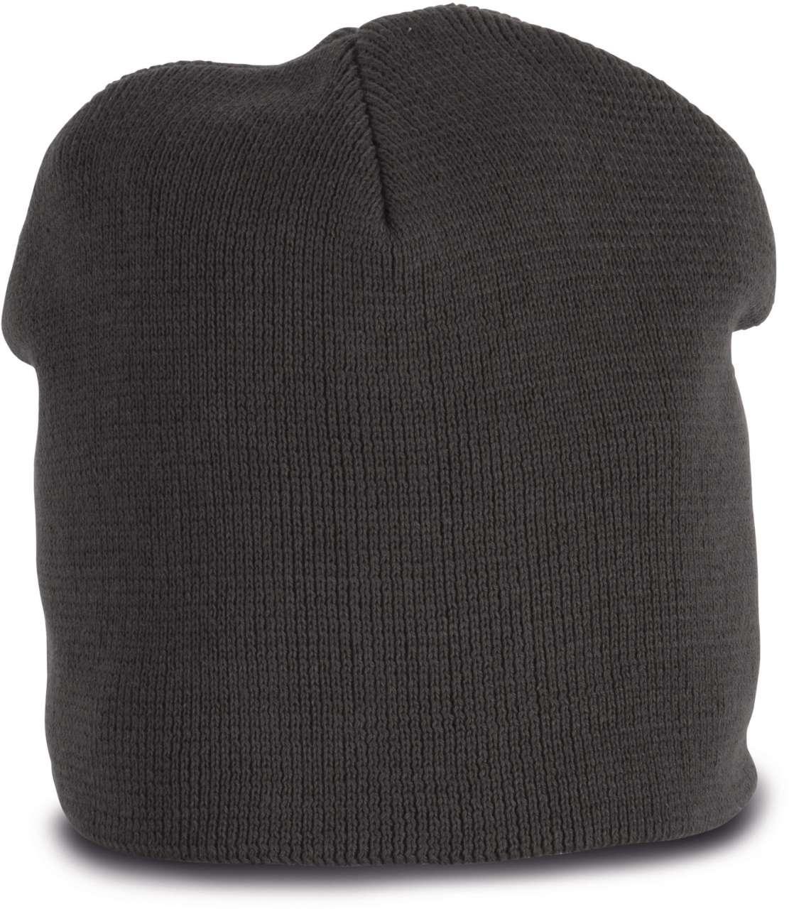 KNITTED ORGANIC COTTON BEANIE