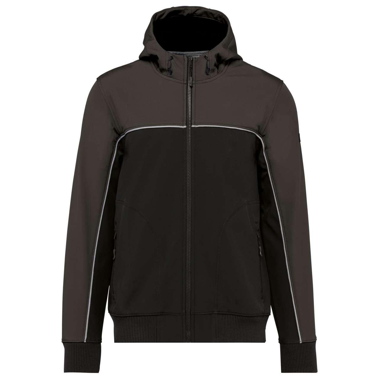 UNISEX 3-LAYER TWO-TONE BIONIC SOFTSHELL JACKET