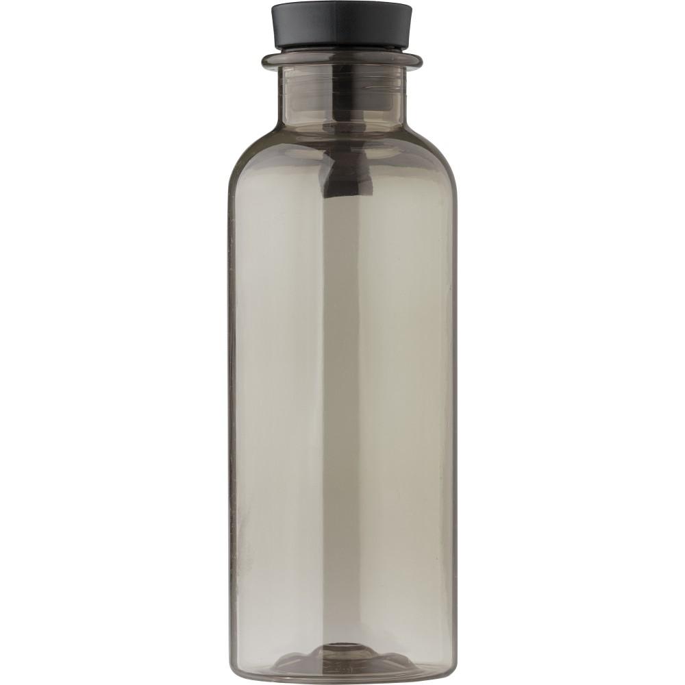 RPET ivópalack, 500 ml, fekete