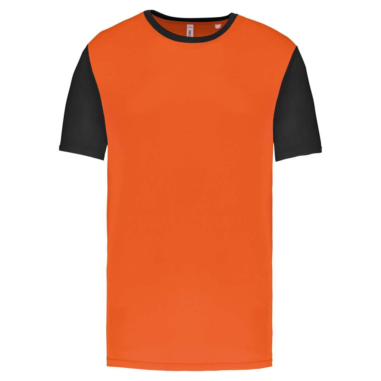 ADULTS' BICOLOUR SHORT-SLEEVED T-SHIRT