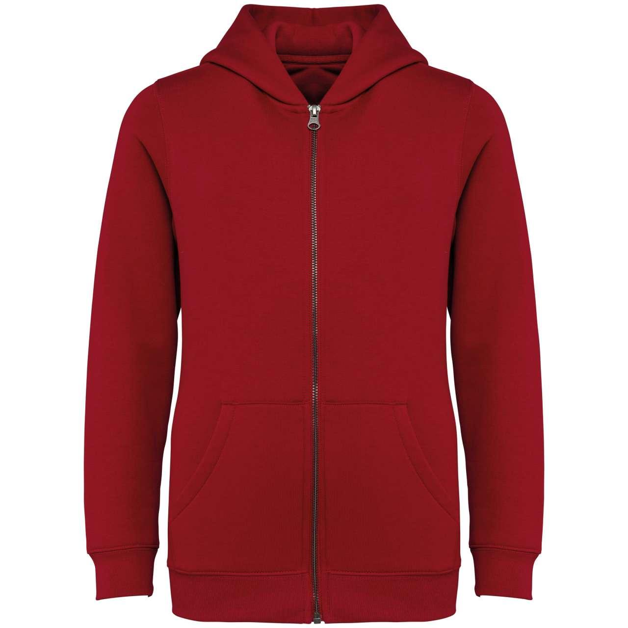 ECO-FRIENDLY KIDS’ FULL ZIP HOODED SWEATSHIRT