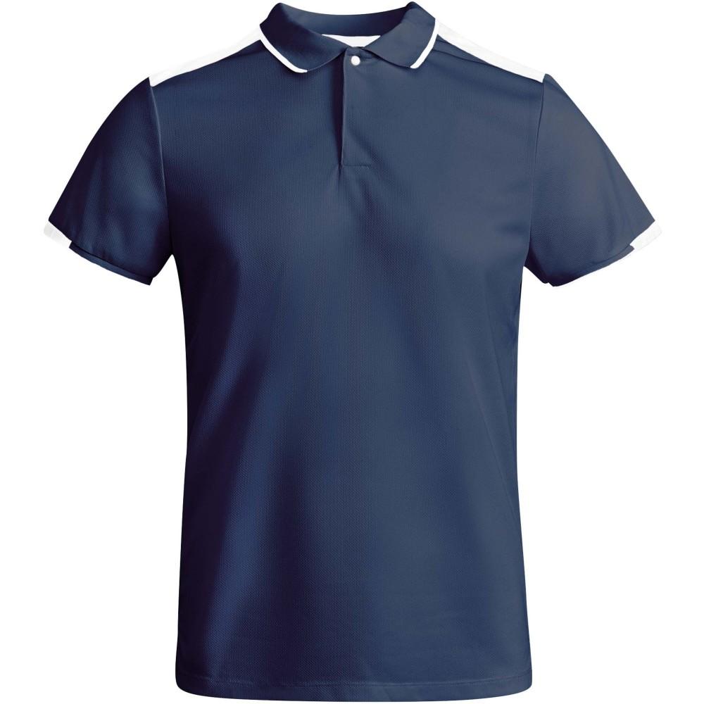 Tamil rövid ujjú gyerek sportpóló, navy blue, white, 4