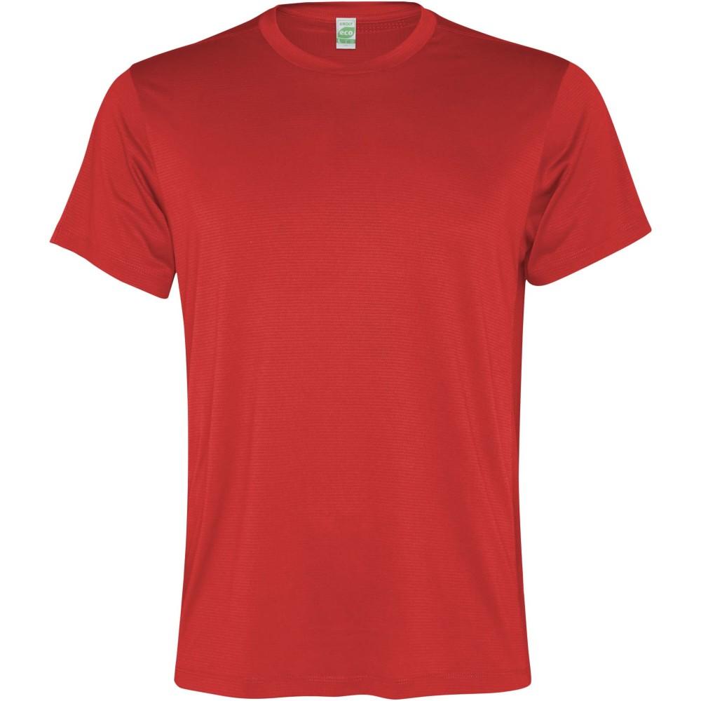 Slam rövid ujjú férfi sportpóló, red, 2XL