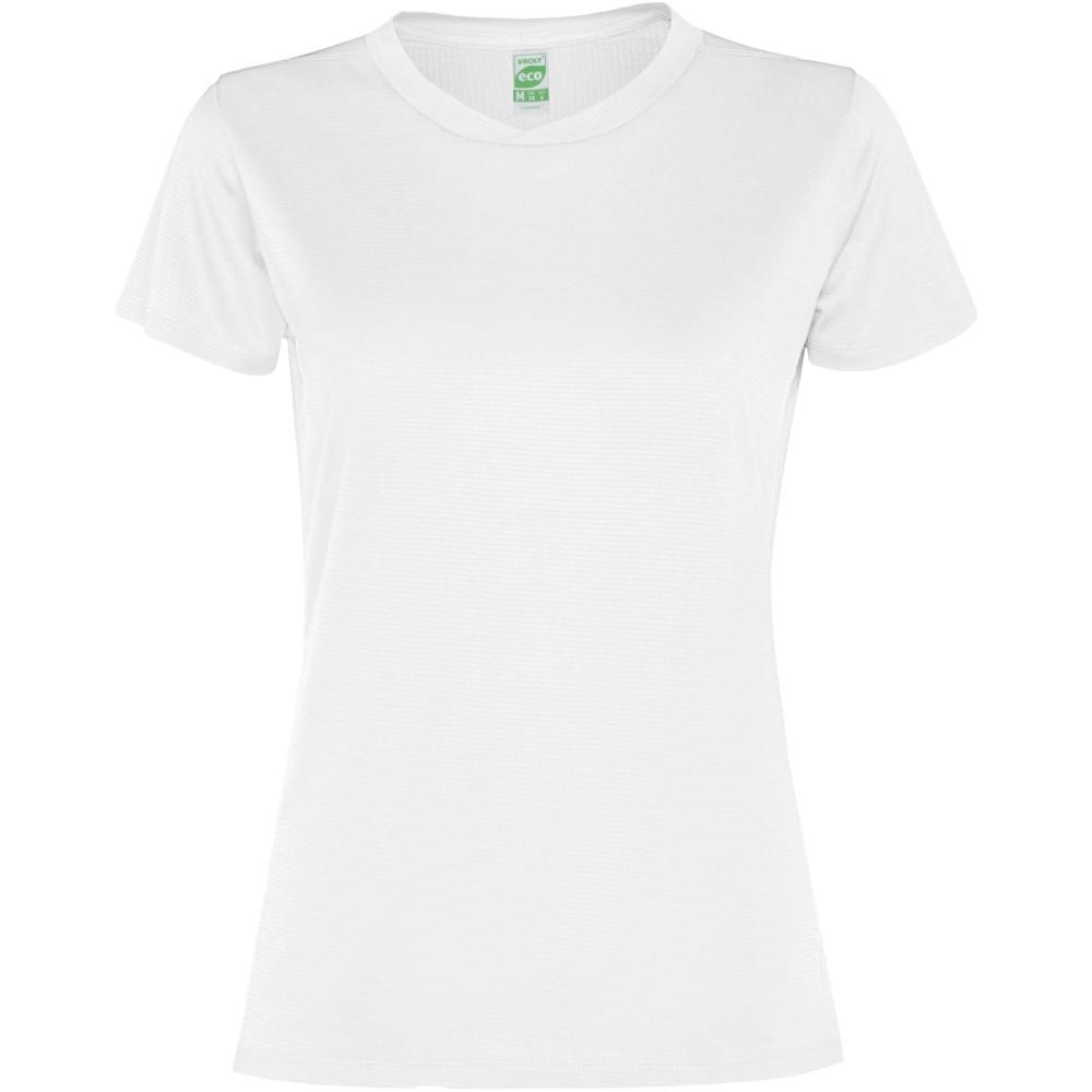 Slam rövid ujjú női sportpóló, white, 2XL